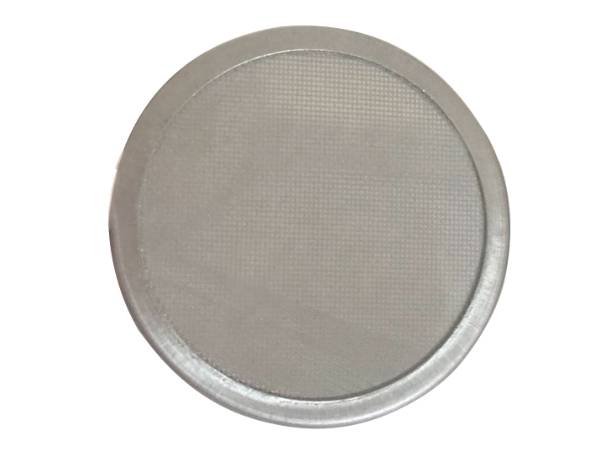 Filtro extrusor circular con marco