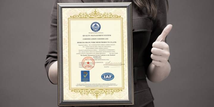 Сертификат системы менеджмента качества ISO 9001