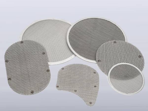 Extrusion filter in different sizes and shapes