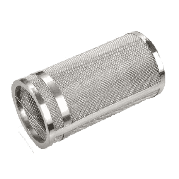 An example of fabricated mesh cylinder