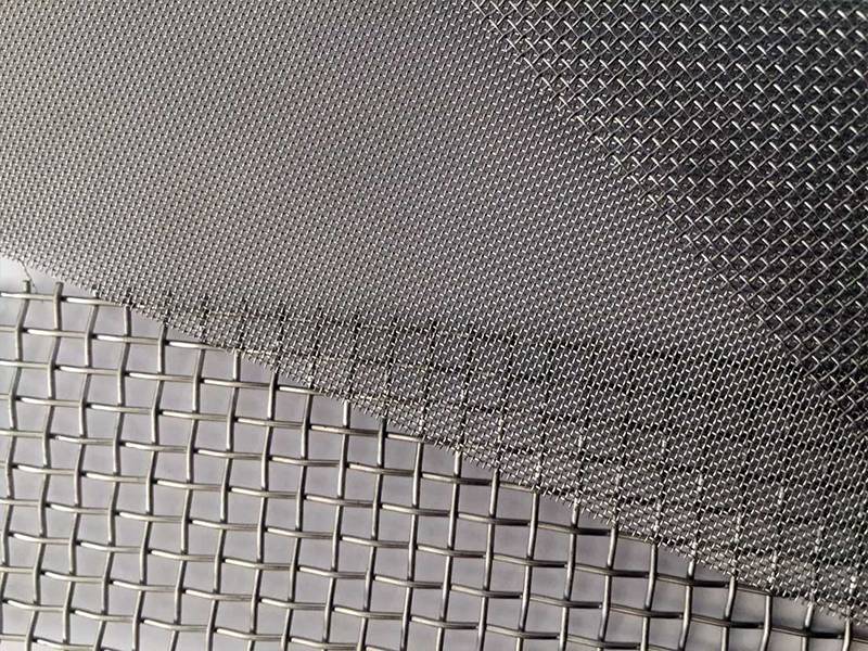 Square weave nickel wire mesh