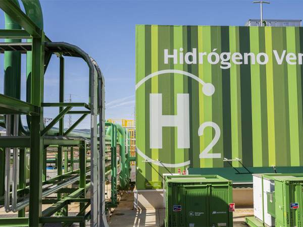 La planta de hidrógeno verde de Puertollano.
