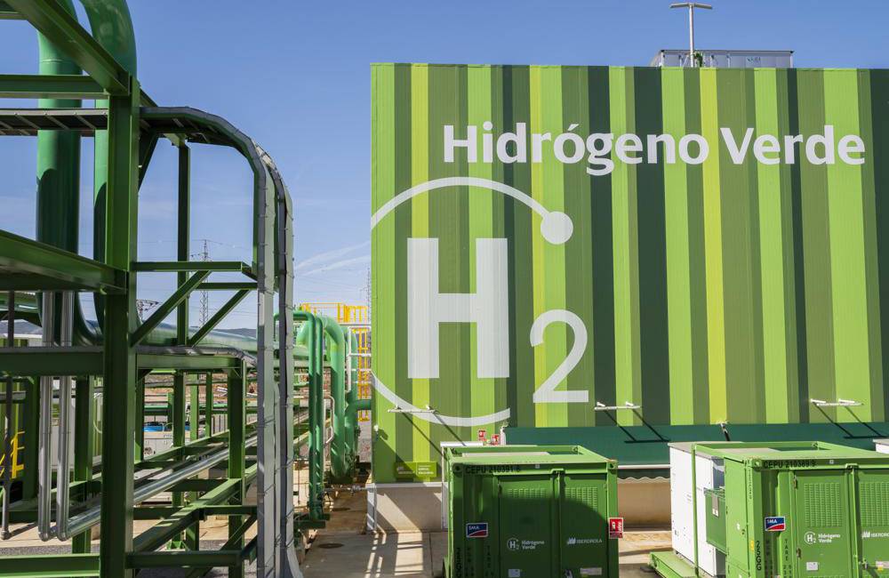 The Puertollano green hydrogen plant.