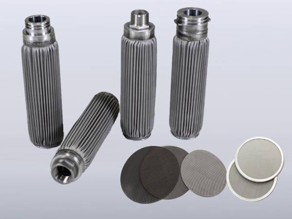 Stainless steel melt & polymer filters in various shapes
